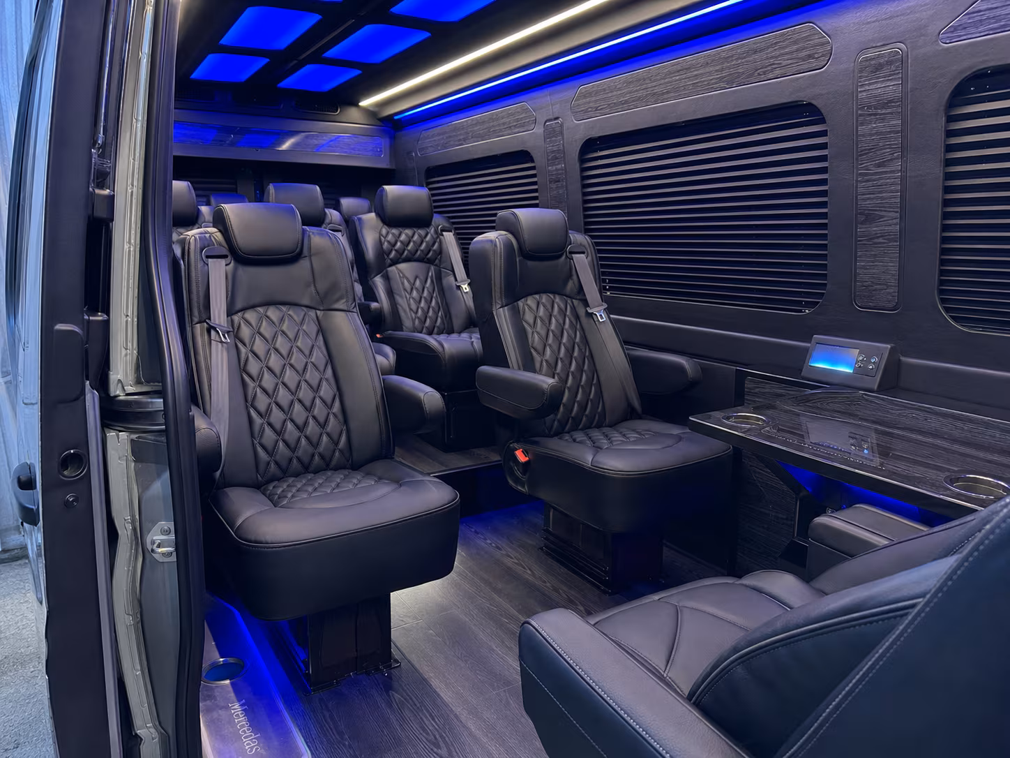 sprinter van transportation for groups and events across layton